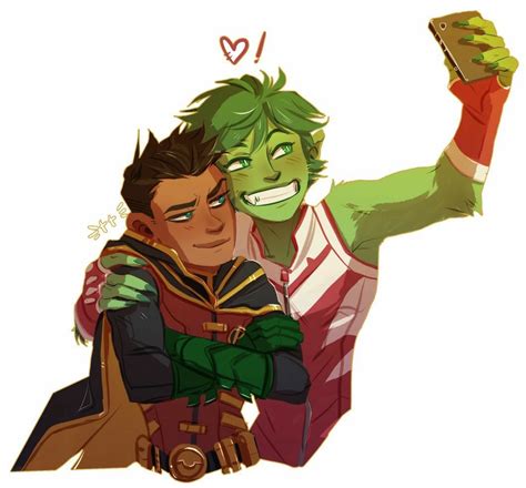 [GAY] Robin x Beast Boy .